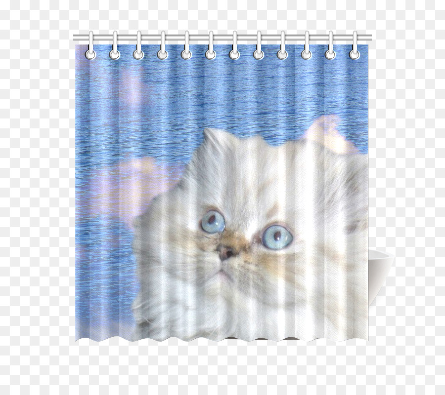 Katze Kätzchen Textile Vorhang Douchegordijn - Wasser Vorhang