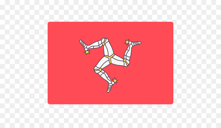 Douglas Bandiera dell'Isola di Man, Isola di Man TT 2018 Icone del Computer - isola
