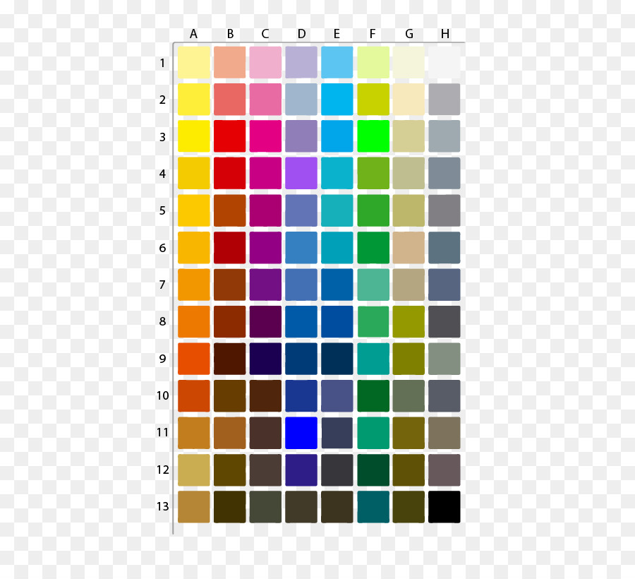 CMYK color model Color chart Silber - Farbkarte