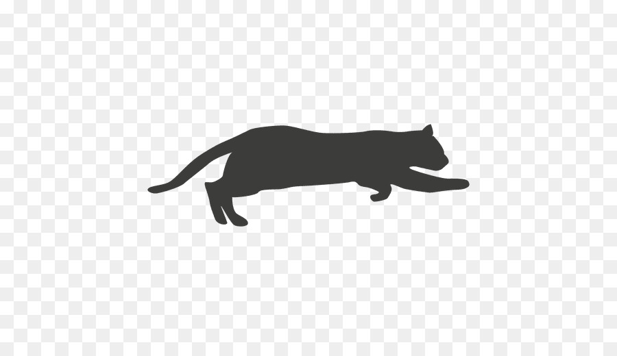 Gatto nero Baffi Pet - sequenza di vettore