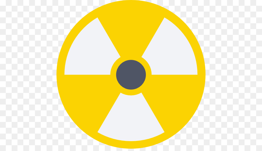 Logo arma Nucleare - radiazioni vettoriale