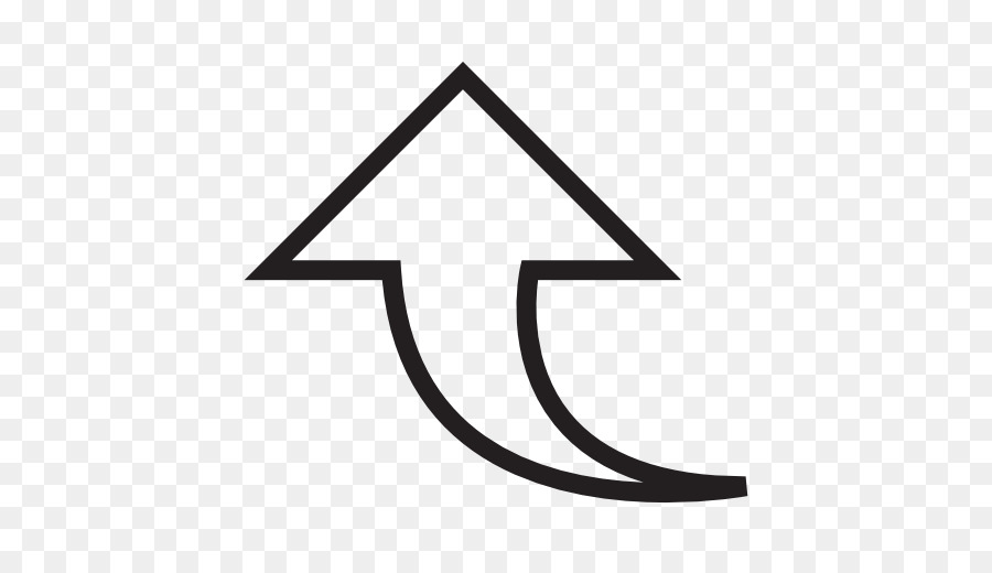 Arrow Computer Symbole Symbol - steigender Pfeil