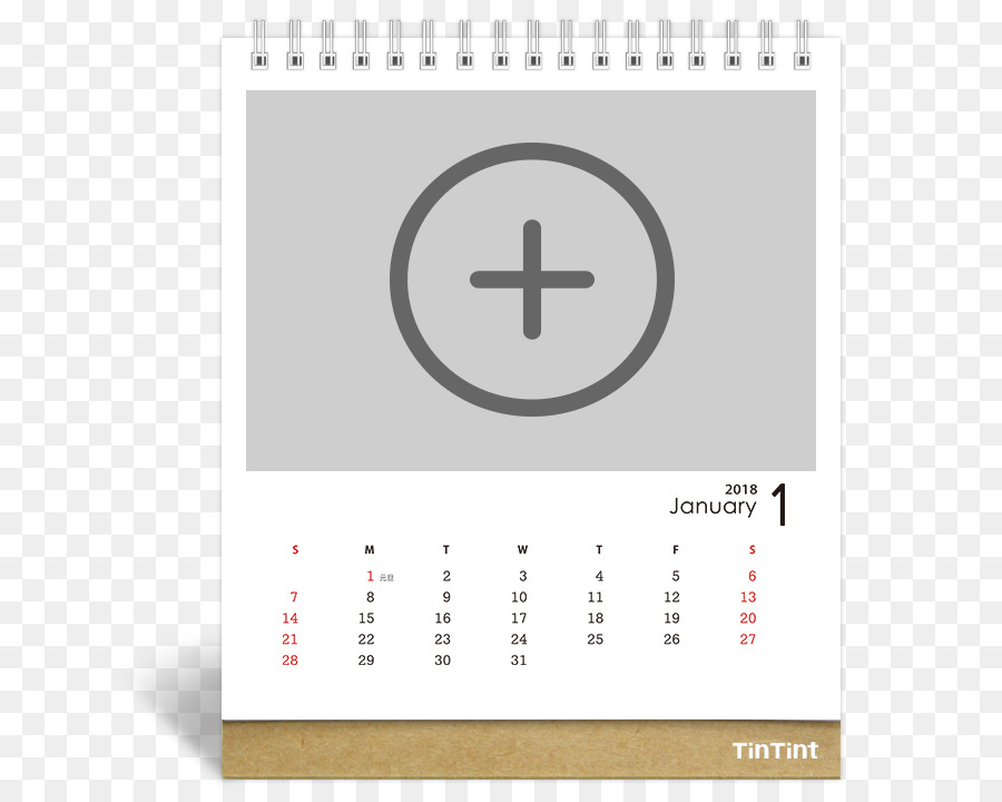 Marke symbol - Kalender design