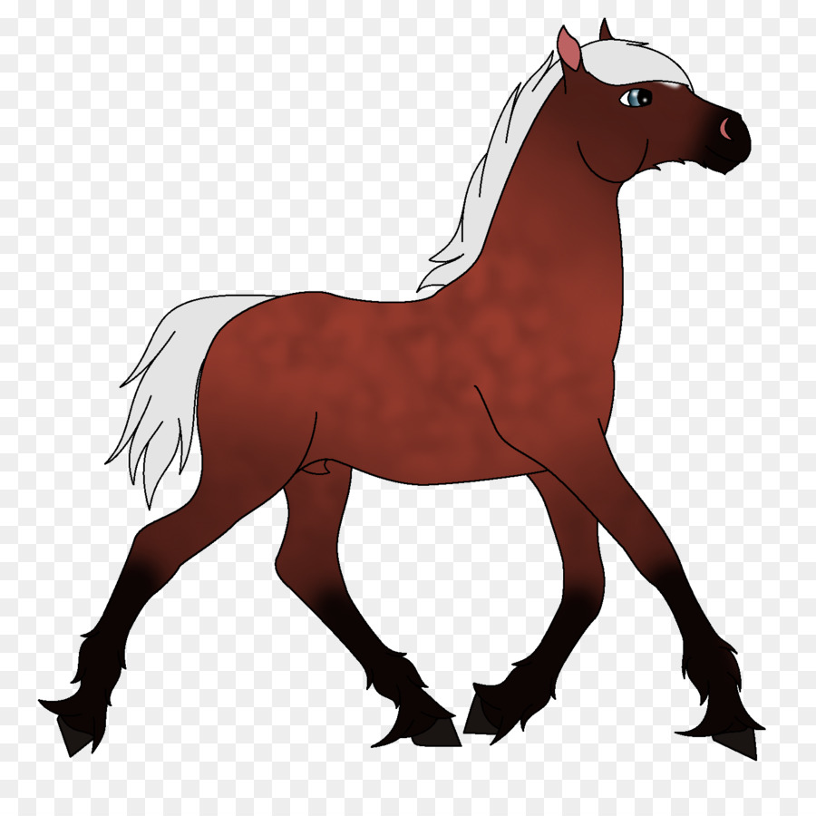 Mustang Con Ngựa Ngựa Pony Mare - bạc guardian
