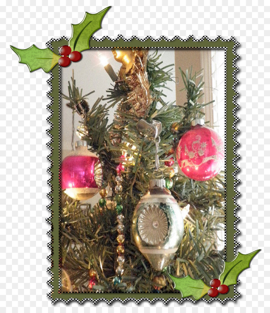Ornamento di natale decorazione di Natale, Abete, Albero - varietà di vintage ornamento