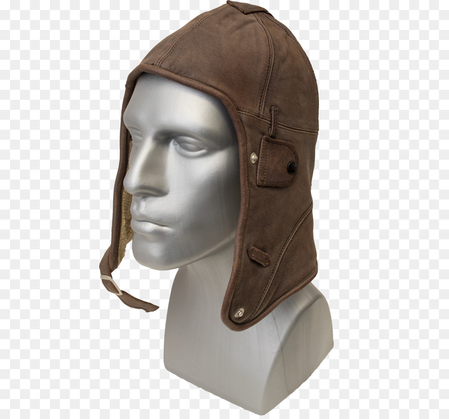 Kopfbedeckung Braun Hals - vintage Militär