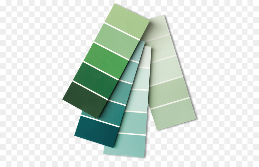 Tabella di colore di Vernice schema di Colore Verde - technologysample