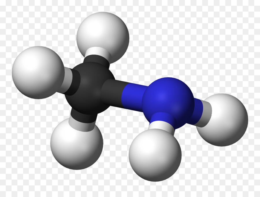 Dimethylamine Lewis-Struktur-Ball-und-stick Modell - 3d Informationen