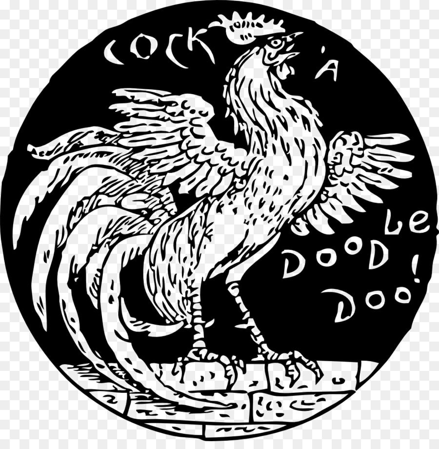 Nhỏ một doodle doo Rooster Clip nghệ thuật - dương vật