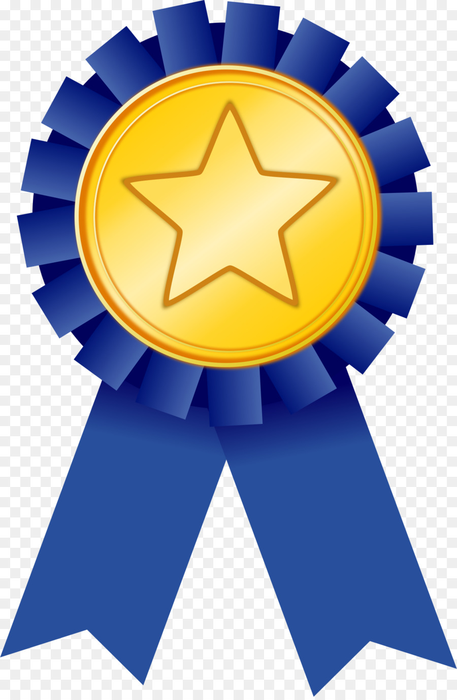 Ribbon Award-clipart - ziemlich gold Medaille