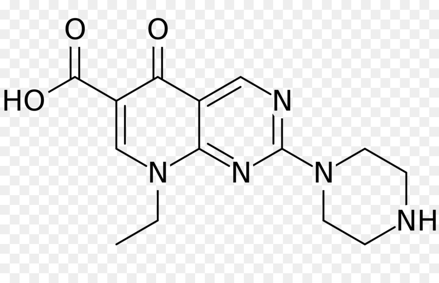 Pipemidic Säure Fluorchinolon-Molekül Piromidic Säure - andere