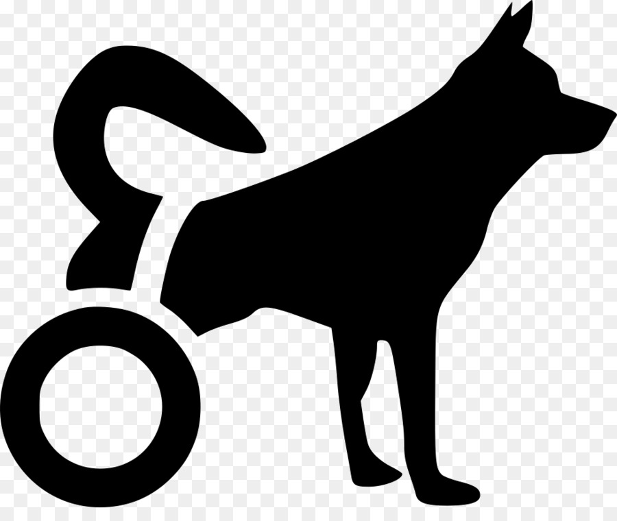 Behinderte Hunde, Katze, Haustier Service Hund - Hunde Vektor