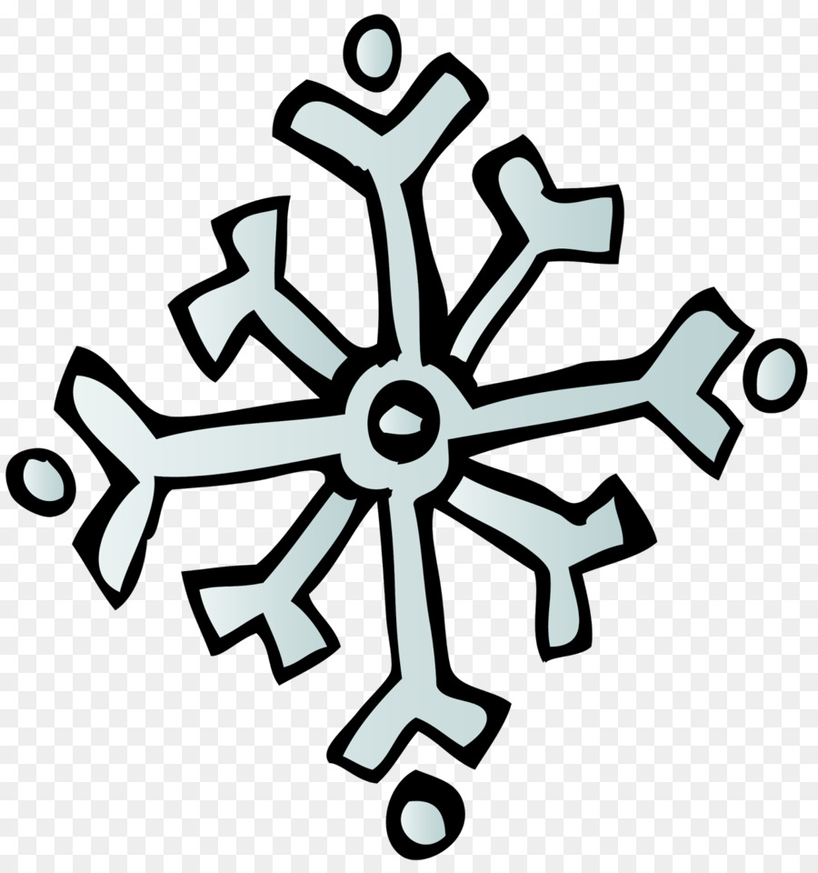 Schneeflocke-Winter-Symbol Kalender Clip art - Schneeflocke