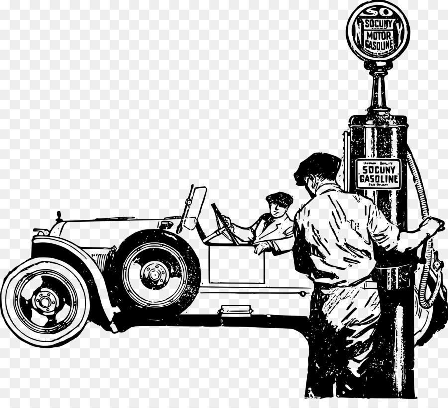 Classic car Benzina Clip art - il tempo non è vecchio