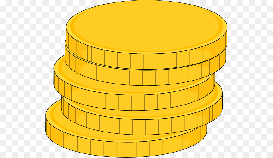 Gold Münze clipart - Stapel