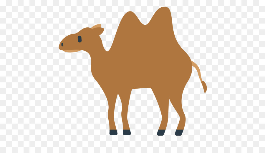Dromedario cammello Battriano Emoji di messaggistica di Testo Emoticon - grand vettoriale
