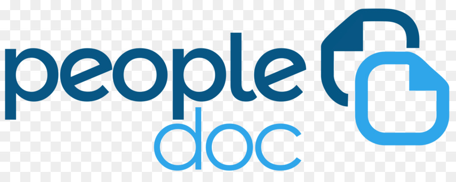 Novapost / PeopleDoc Frankreich Management-Computer Software Job - Menschen. logo design
