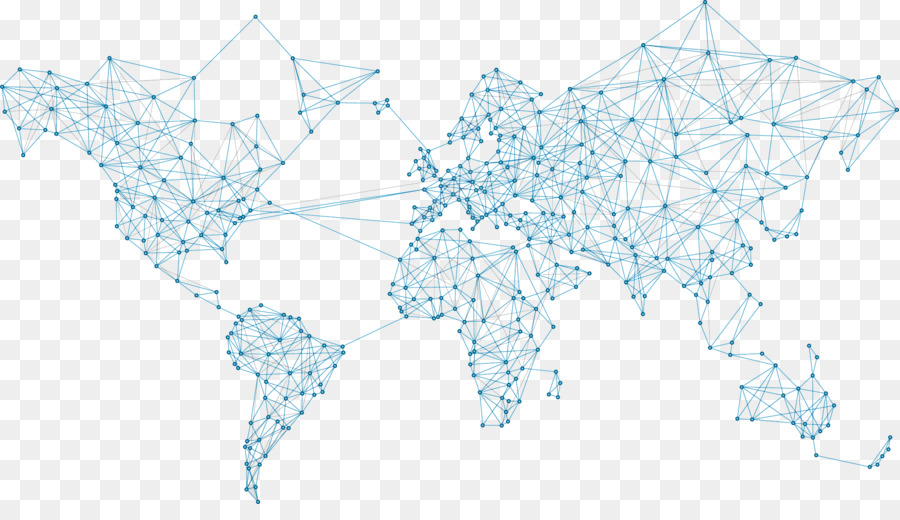 Mappa del mondo di Confine proiezione di Mercatore - mappa del mondo