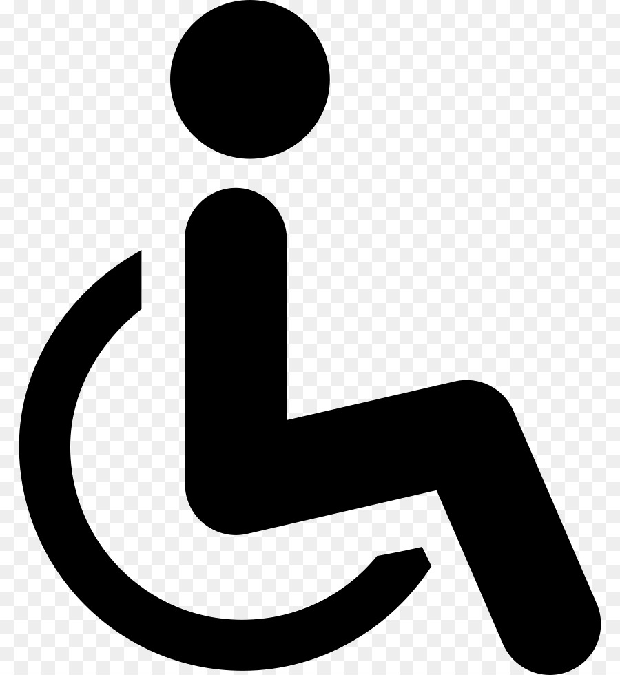 Behinderung, Rollstuhl, Barrierefreiheit, Internationales Symbol des Zugangs - für Rollstuhlfahrer
