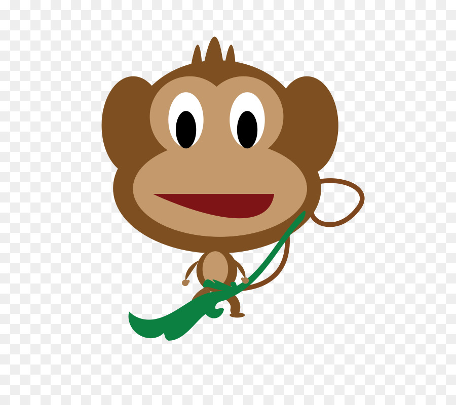 Disegno Scimmie Bambino Cartoon Clip art - scimmia vettoriale