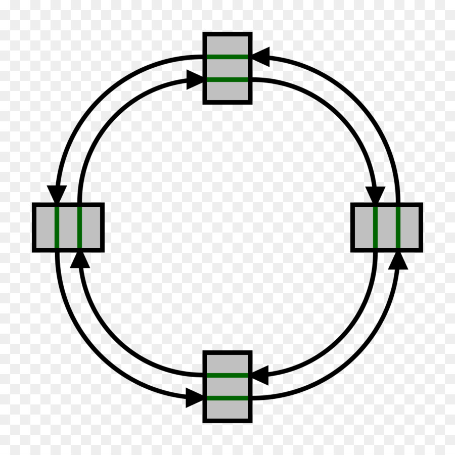 Self-healing-ring-Ring-Netzwerk-Topologie-Computer-Netzwerk-Lokales Netzwerk - Ring