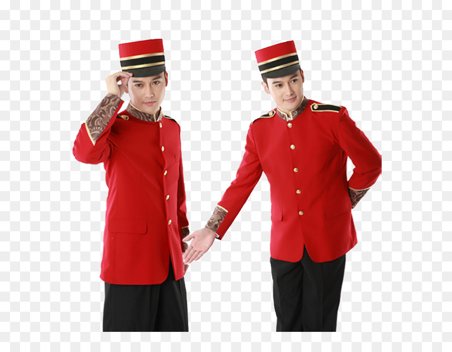 Hotel Uniform Hotelpage Kleidung Anzug - Steward