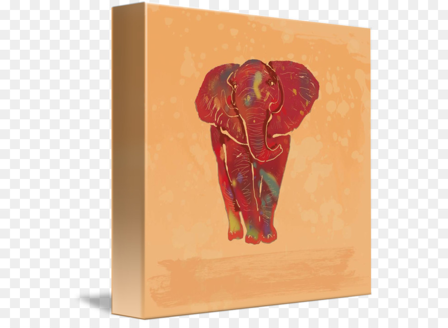 Indische Elefanten Bildende Kunst Tier - Elefant, Aquarell