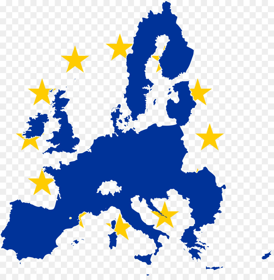 Bandiera dell'Unione europea di Europa Brexit Germania Regno Unito - bandiera confine