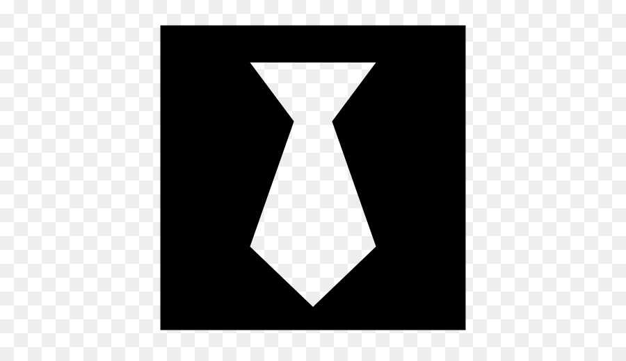 Icone del Computer Cravatta Icona di design di Moda - cravatta nera