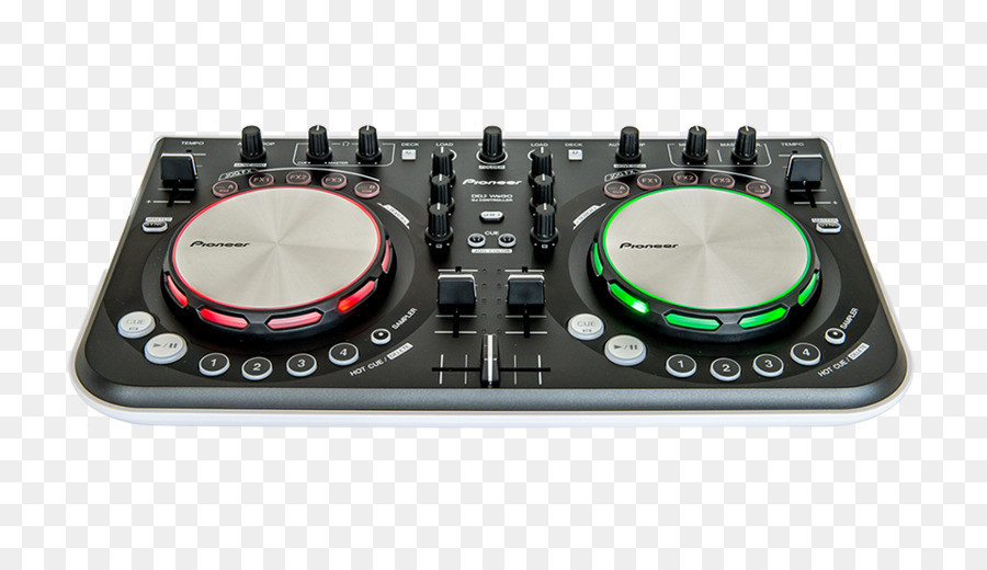Disc-jockey Pioneer DJ DJ-controller für Serato Audio Research Virtual DJ - Ansicht von oben, Blickwinkel