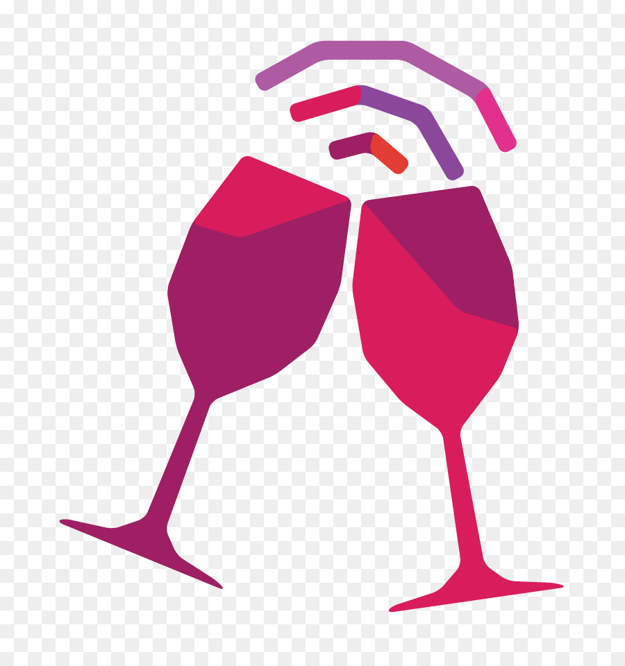 Bicchiere di vino Calici di Vino Rosso - attività di bar