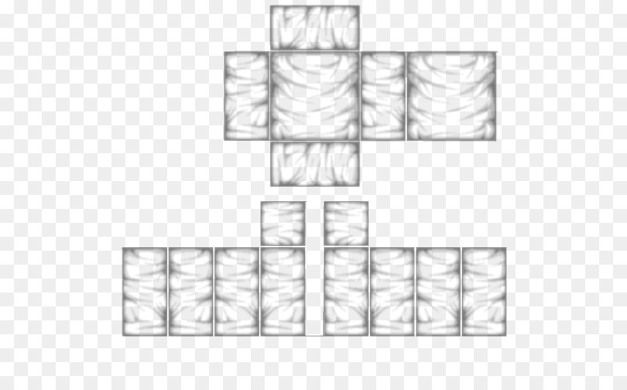 Shaded Aesthetic Roblox Shirt Template Transparent