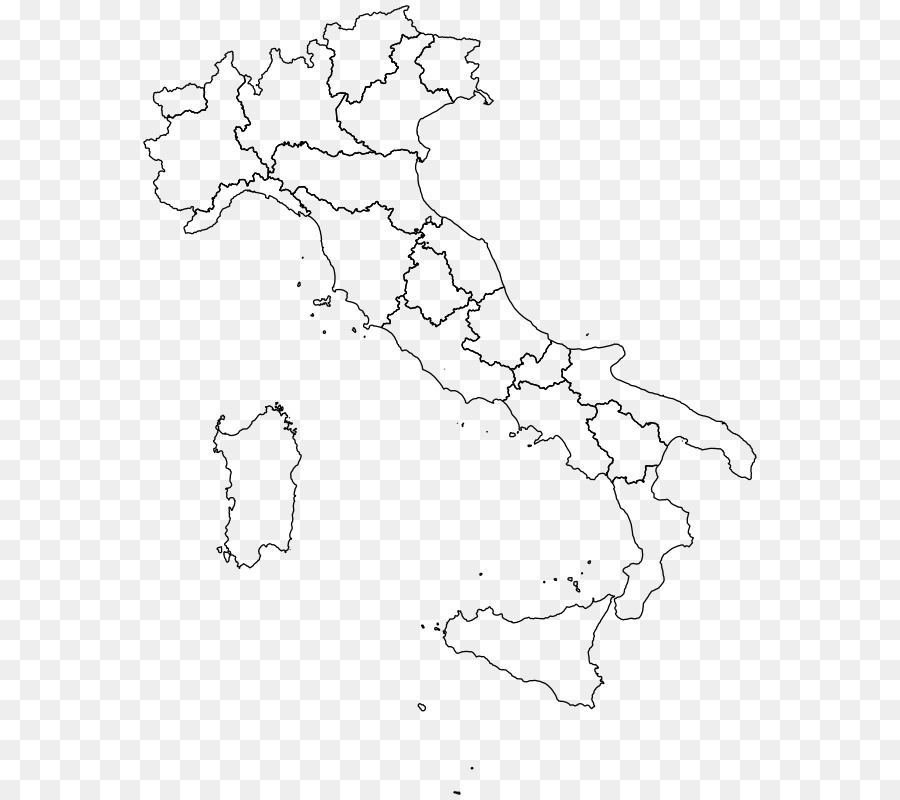 Khu vực của Ý Véc tơ bản Đồ Clip nghệ thuật - ý véc tơ