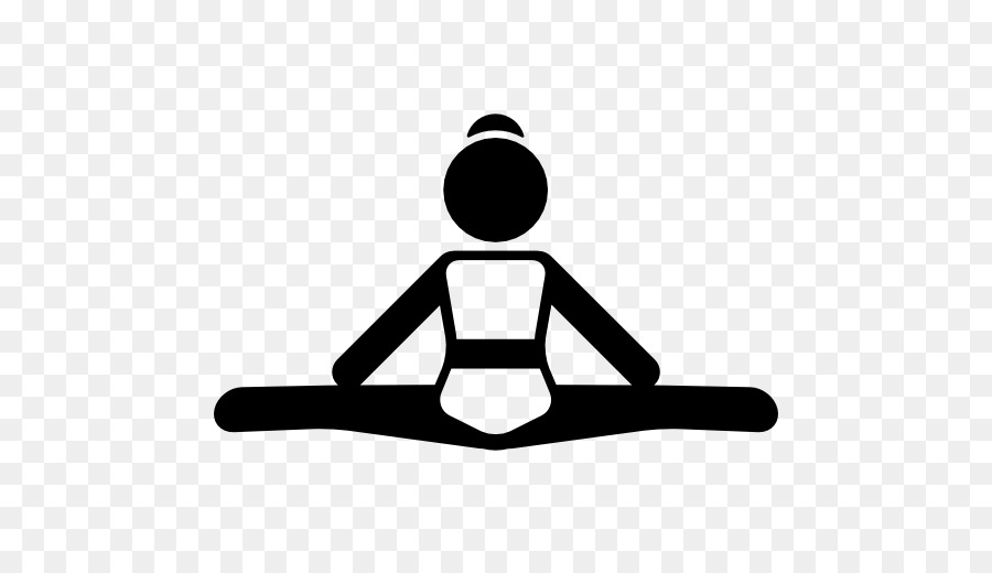 Yoga Studio Del Battito Del Computer Icone Dello Sport - allungato vettoriale