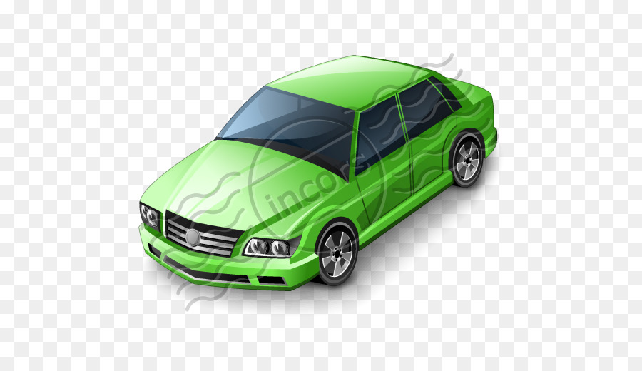 Auto-Computer-Icons Limousine clipart - grüne Auto lock