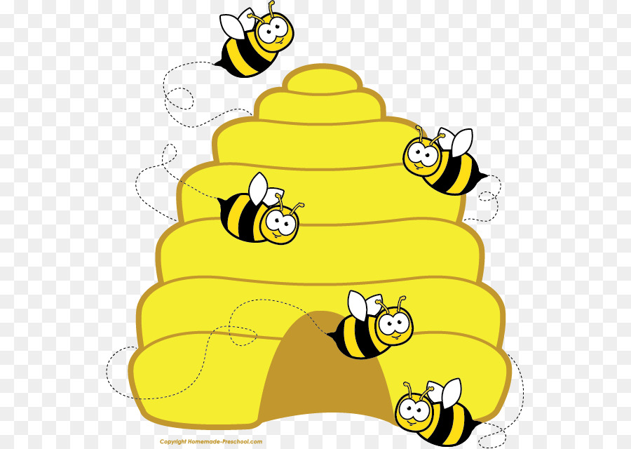 Bienenkorb Waben clipart - Bienen Design