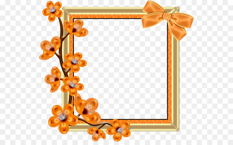 Background Flowers Frame