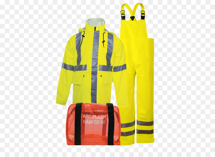 High-visibility-Kleidung Regenmantel Jacke Insgesamt - Schutzkleidung