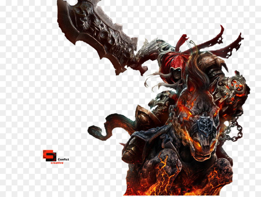Darksiders III Videospiel PlayStation 4 God of war - chaotisch Krieg Ruinen