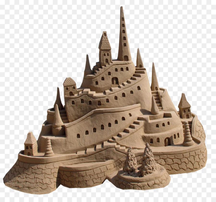 Sabbia l'arte e il gioco Castello di Scultura - cartone animato sfondo castello