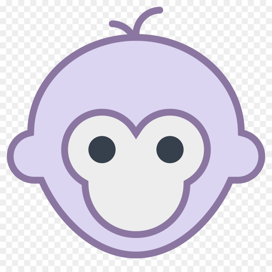 Smiley Computer Icone, Emoticon, clipart - anno della scimmia