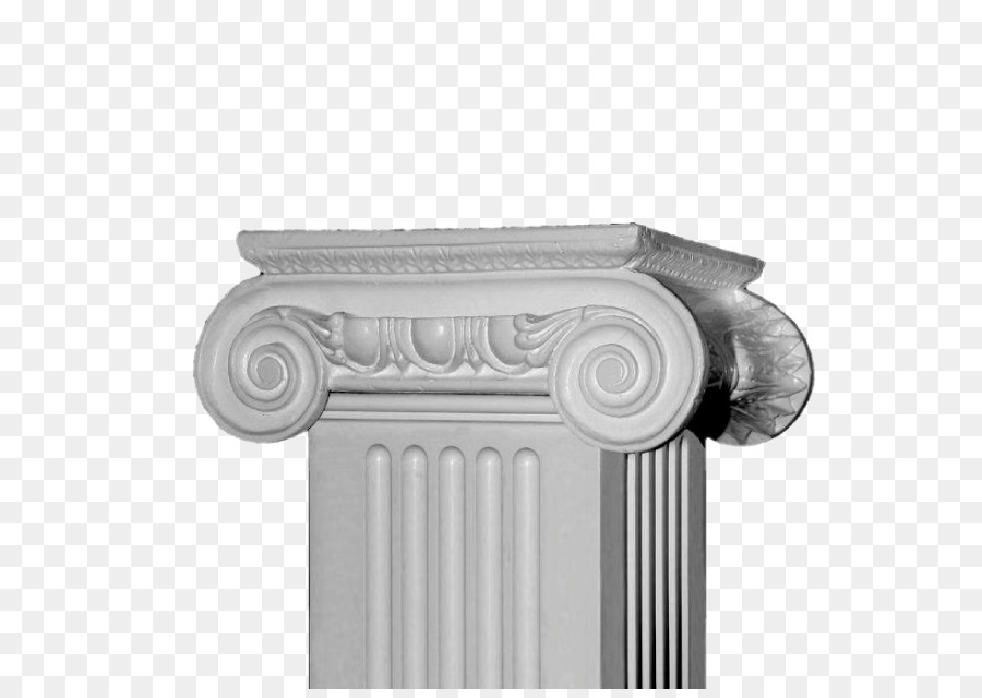 Colonne di ordine Ionico, Capitale Antica architettura Romana - colonna ornamentale