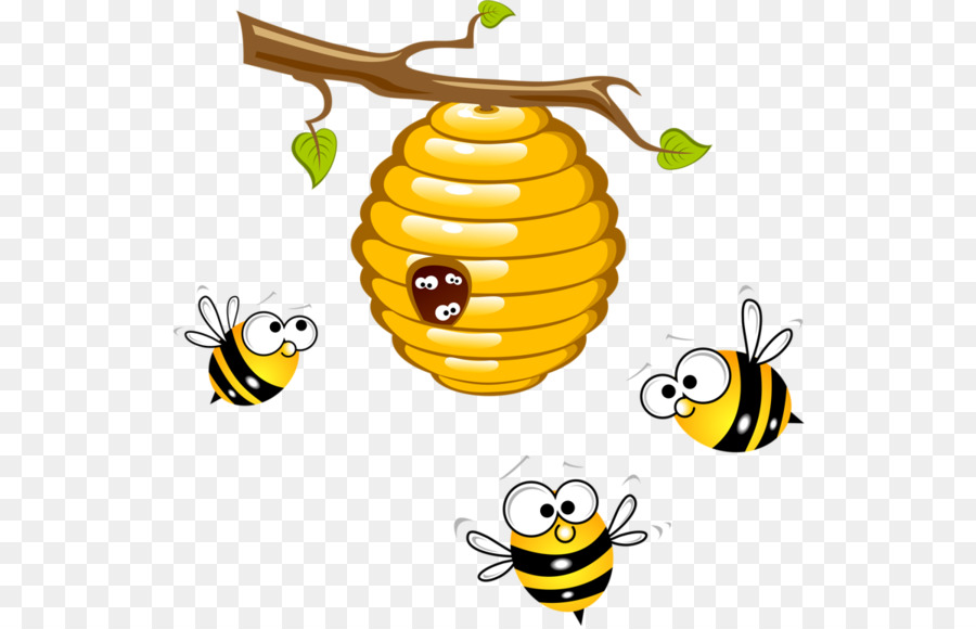 Beehive Honey Bee Clip Art - hive clipart
