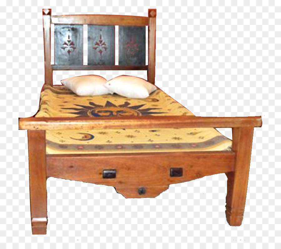 Bett frame-Tisch-Möbel-Schlafzimmer - Einzelbett