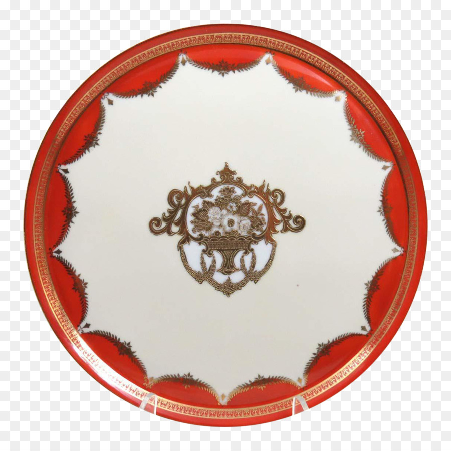 Geschirr Teller Noritake Chairish Platte - Handbemalte Kuchen