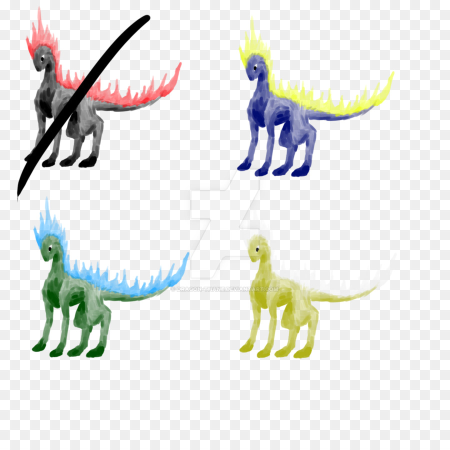 Velociraptor thiết kế đồ Họa Clip nghệ thuật - con ngựa lửa
