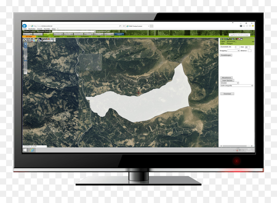 Computer-Monitore-Anzeige-Gerät Fernseher Anzeigen - mapping software