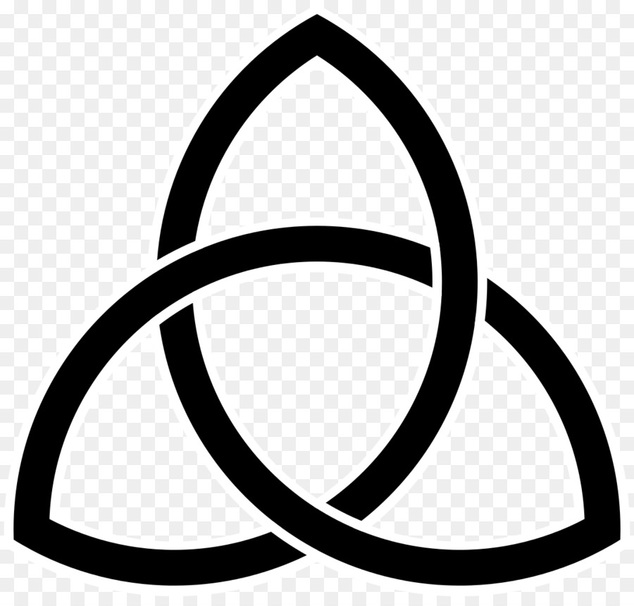 Celtic knot Triquetra Symbol Kelten Endlose Knoten - Dreiecke Vektor