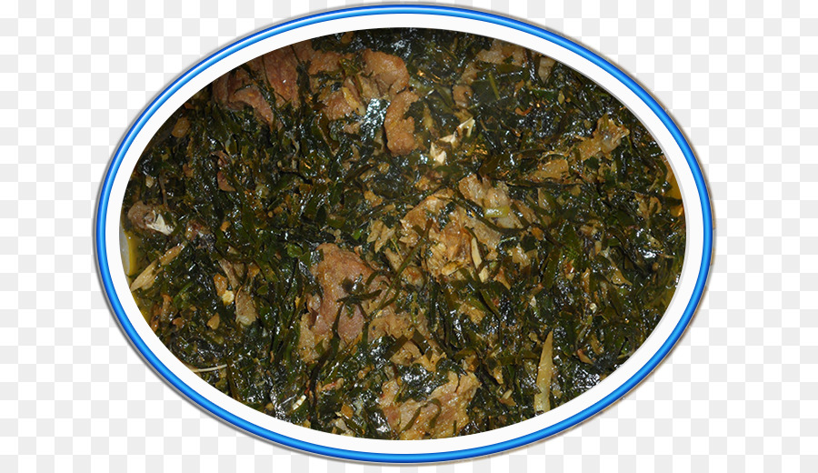 Igbo Volk in Nigeria-Gemüse-Suppe, Gemüse-Blatt - Köstlichkeiten symbol
