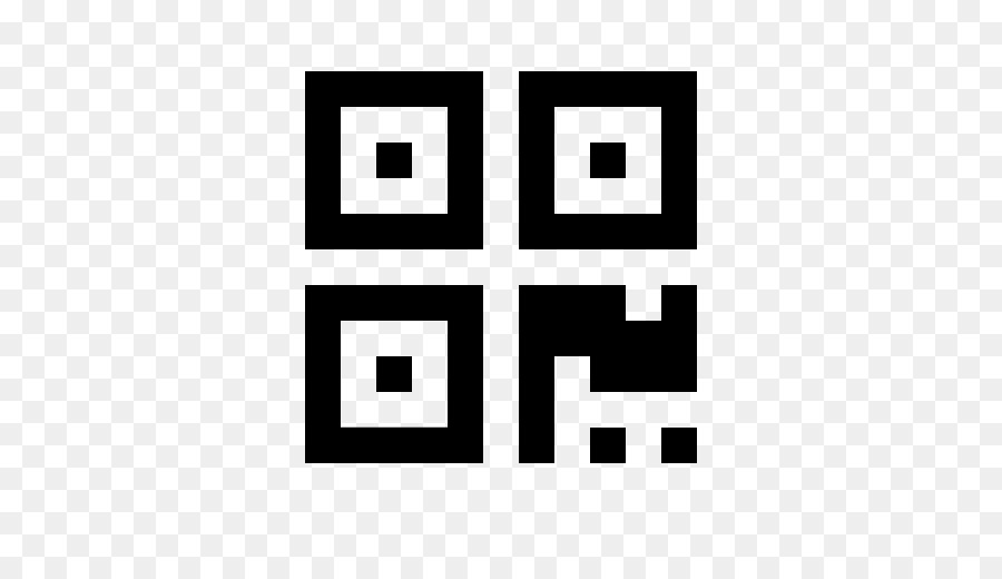 Codice QR Computer Icone Font Impressionante - bidimensionale codice icona